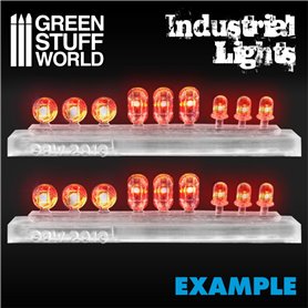 Green Stuff World 18x Resin Industrial Lights – Large