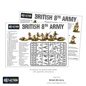Bolt Action 8th Army Infantry 