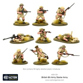 Bolt Action 8th Army Starter Army
