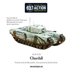 Bolt Action Czołg piechoty CHURCHILL