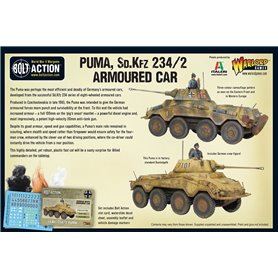 Bolt Action Samochód pancerny SD.KFZ.234/2 PUMA