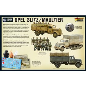 Bolt Action OPEL BLITZ / MAULTIER