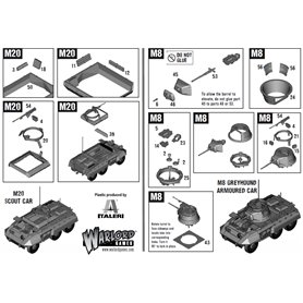 Bolt Action M8 / M20 GREYHOUND - SCOUT CAR