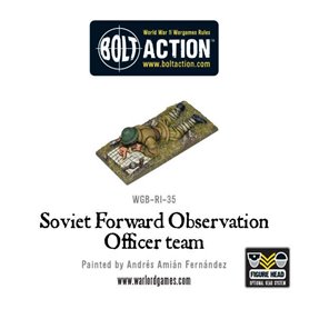 Bolt Action Soviet Forward Observer Officers 
