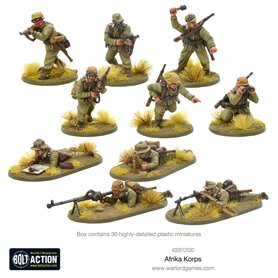 Bolt Action Afrika Korps Infantry 