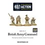 Bolt Action British Army Command 