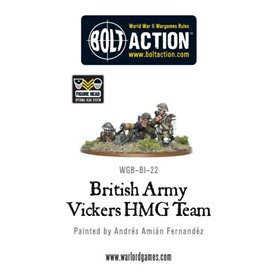Bolt Action British Army Vickers HMG Team