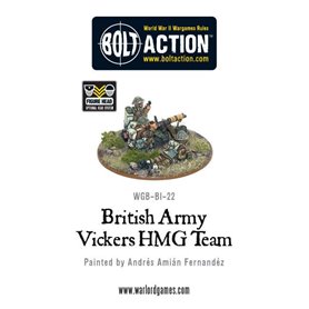 Bolt Action British Army Vickers HMG Team