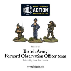 Bolt Action BRITISH ARMY FOO TEAM - FORWARD OBSERVER TEAM