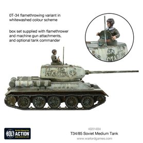 Bolt Action T34/85 Medium Tank