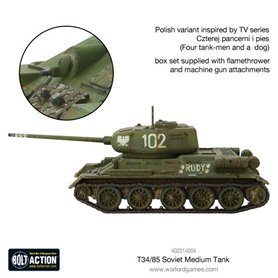 Bolt Action T34/85 Medium Tank