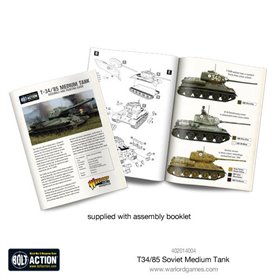 Bolt Action T34/85 Medium Tank