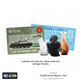 Bolt Action T34/85 Medium Tank