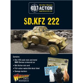 Bolt Action SD.KFZ.222 - ARMOURED CAR