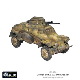 Bolt Action Sdkfz 222 Armoured Car