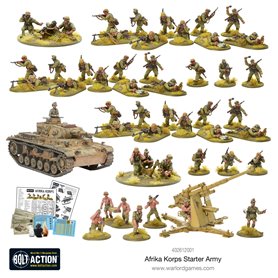 Bolt Action Zestaw startowy AFRIKA KORPS STARTER ARMY