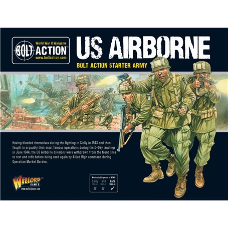 Bolt Action Zestaw startowy US Airborne Starter Army