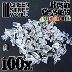 Green Stuff World Resin Crystals transparent colorables
