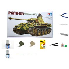 Zestaw Startowy Czołg Panther - model do sklejania w skali 1:35