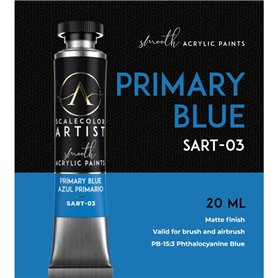 Scalecolor Artist Primary Blue - farba akrylowa w tubce 20ml