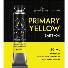 Scalecolor Artist Primary Yellow - farba akrylowa w tubce 20ml
