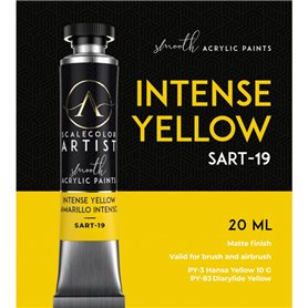 Scalecolor Artist Intense Yellow - farba akrylowa w tubce 20ml