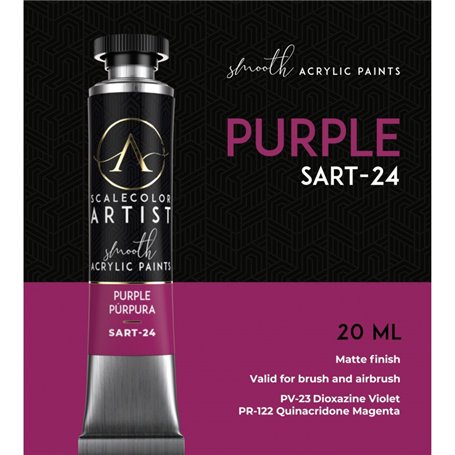 Scalecolor Artist Purple - farba akrylowa w tubce 20ml