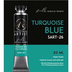 Scale 75 SCALECOLOR ARTIST - farba akrylowa w tubce TURQUOISE BLUE - 20ml
