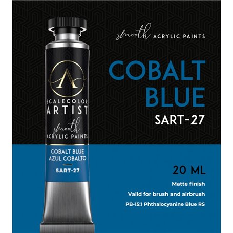 Scalecolor Artist Cobalt Blue - farba akrylowa w tubce 20ml