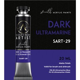 Scalecolor Artist Dark Ultramarine - farba akrylowa w tubce 20ml