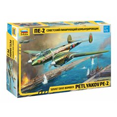 Zvezda 1:72 Petlyakov Pe-2 - SOVIET DIVE BOMBER 