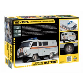Zvezda 43002 UAZ 3909 Emergency