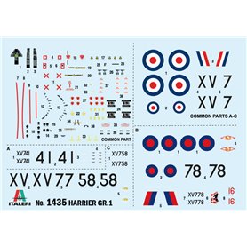 Italeri 1:72 HARRIER GR.1 Transatlantic Air Race 50th anniversary