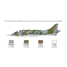 Italeri 1:72 HARRIER GR.1 Transatlantic Air Race 50th anniversary