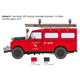 Italeri 1:24 LAND ROVER FIRE TRUCK