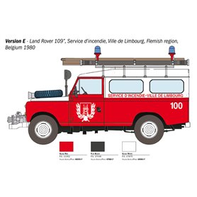 Italeri 1:24 LAND ROVER FIRE TRUCK