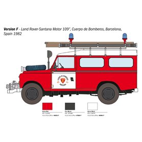 Italeri 1:24 LAND ROVER FIRE TRUCK