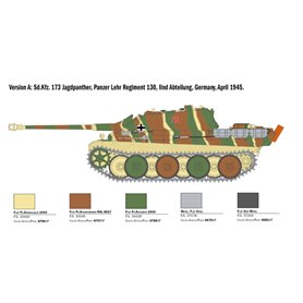 Italeri 1:35 Sd.Kfz.173 Jagdpanther - WINTER CREW