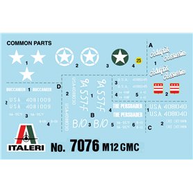 Italeri 1:72 M-12 G.M.C.