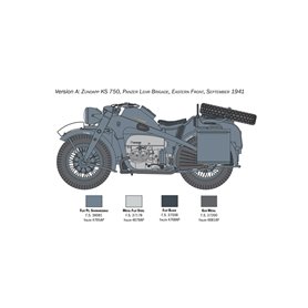 Italeri 1:9 Zundapp KS 750