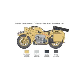 Italeri 1:9 Zundapp KS 750