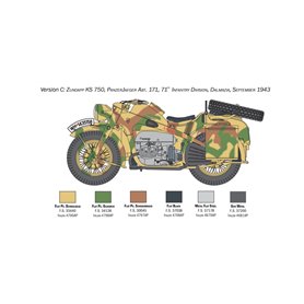 Italeri 1:9 Zundapp KS 750