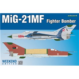 Eduard 1:72 MiG-21MF FIGHTER-BOMBER - WEEKEND editiion