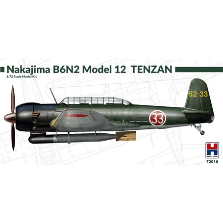Hobby 2000 72016 Nakajima B6N2 Model 12 Tenzan