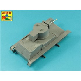 ABER 1:35 Metalowa lufa 37mm Bofors wz.37 do 7TP