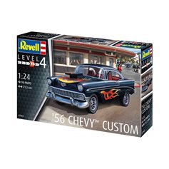 Revell 1:24 1956 Chevy Customs - MODEL SET - z farbami