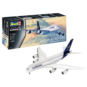 Revell 03872 1/144 Samolot Airbus A380-800 Lufthan