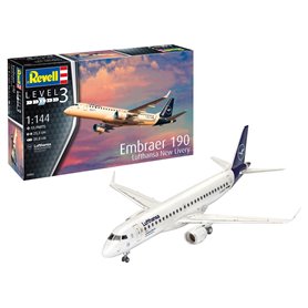 Revell 03883 1/144 Samolot Embraer 190 Lufthansa N