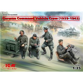 ICM 1:35 GERMAN COMMAND VEHICLE CREW - 1939-1942