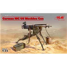 ICM 1:35 GERMAN MG08 MACHINE GUN
